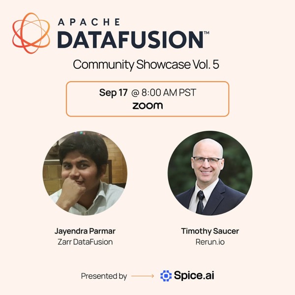 DataFusion Community Showcase Vol. 5 — Querying Scientific Data with a Relational Model